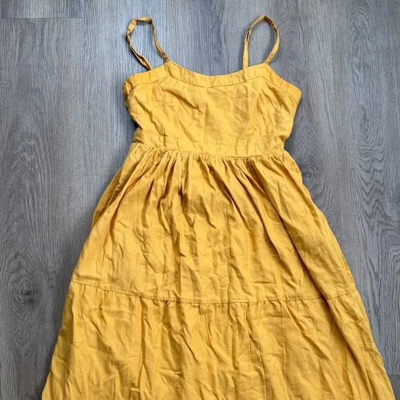 Pact Yellow Sundress - Picture 2 of 5
